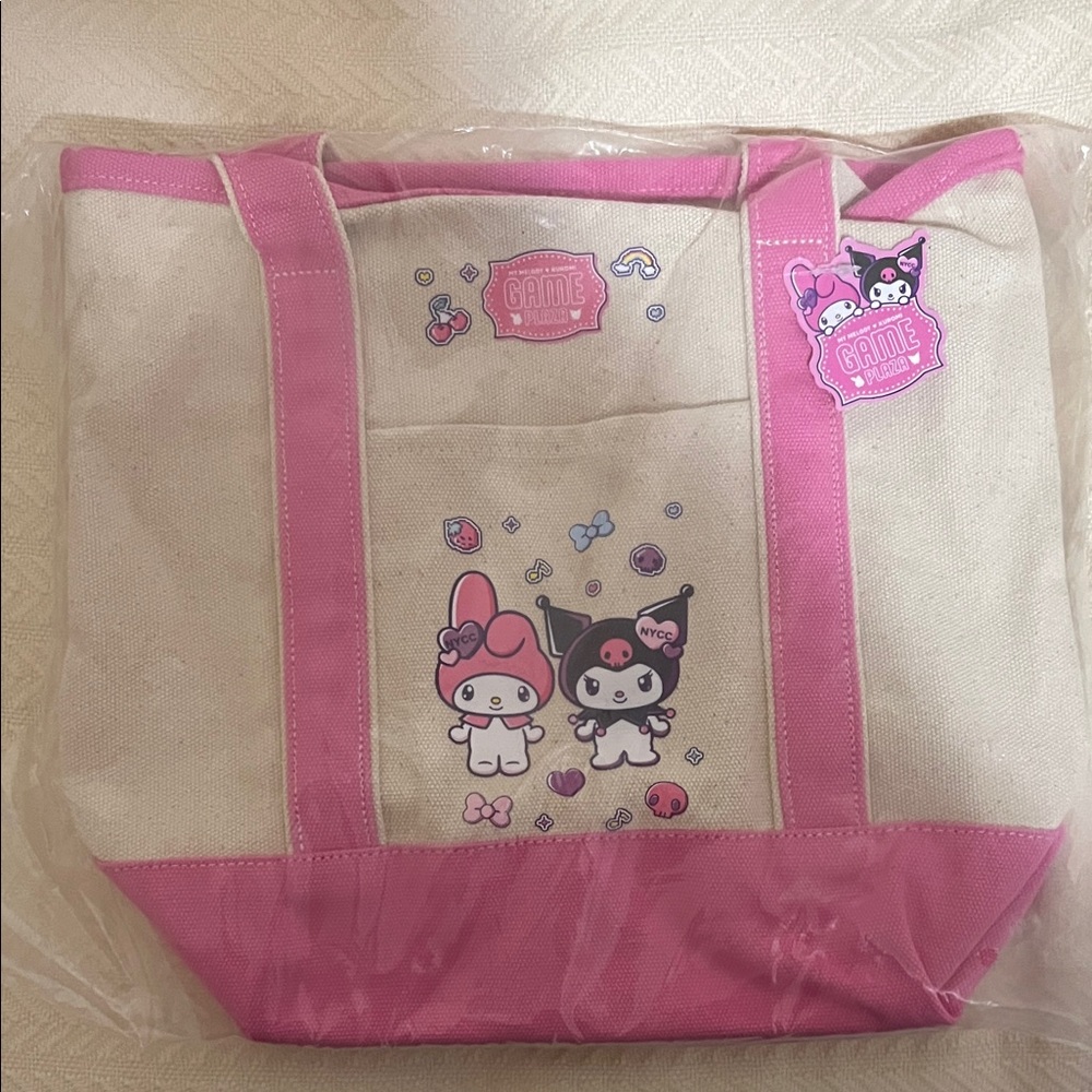 Sanrio My Melody and Kuromi 2025 Sanrio NYCC Tote